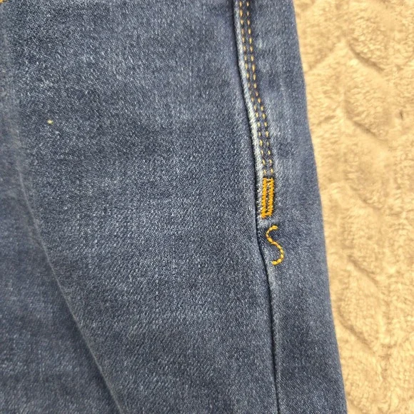 Soft Surroundings Ultimate Denim Pull On Relaxed Shorts Womens 1X Blue Stretch - Picture 7 of 9